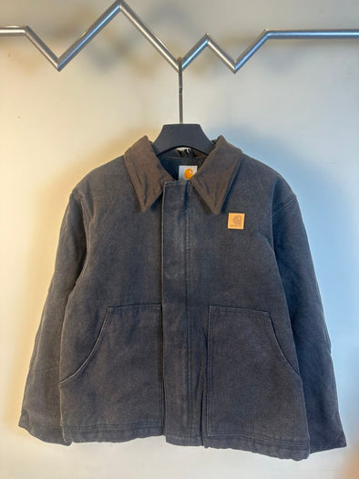 Premium J22 Washed Canvas Jacket – Structured Heavyweight, Quilt-Lined